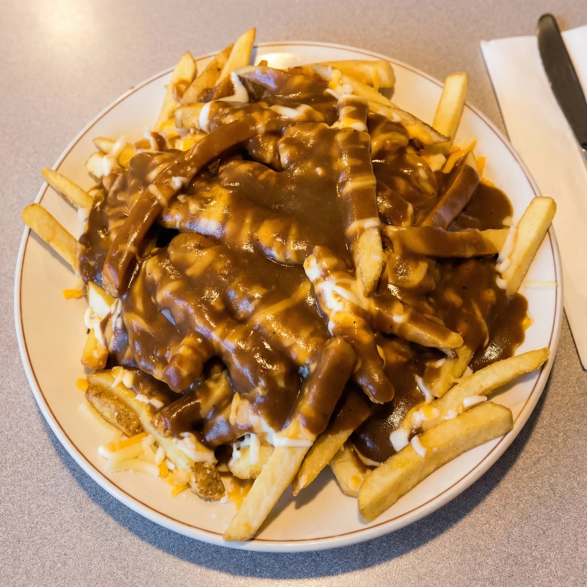 All Meat Pizza at Pappa's Family Restaurant & Lounge Edmonton